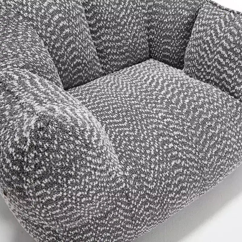 Pouf géant TUYOHW, fauteuil de sol moelleux en mousse haute résilience pour un confort durable, chaise longue paresseuse pour le salon et la chambre à coucher