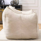 Pouf géant TUYOHW, fauteuil de sol moelleux en mousse haute résilience pour un confort durable, chaise longue paresseuse pour le salon et la chambre à coucher