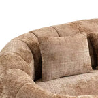 Fauteuil poire dossier haut TUYOHW, canapé de sol durable pour un soutien complet du corps, fauteuil paresseux confortable pour adultes et enfants dans le salon