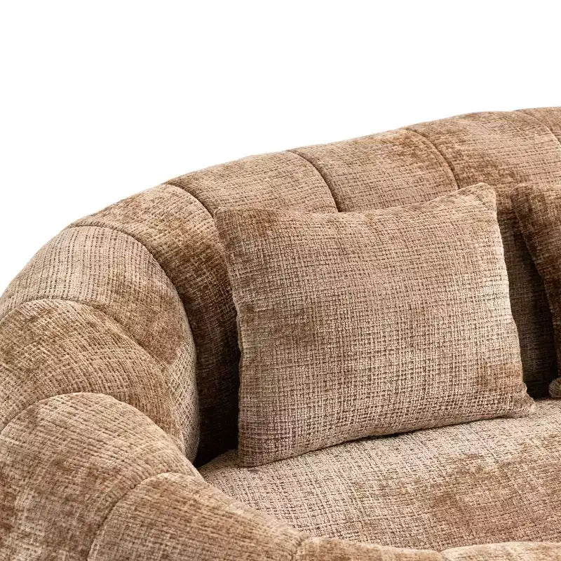 Fauteuil poire dossier haut TUYOHW, canapé de sol durable pour un soutien complet du corps, fauteuil paresseux confortable pour adultes et enfants dans le salon