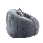 Fauteuil poire dossier haut TUYOHW, canapé de sol durable pour un soutien complet du corps, fauteuil paresseux confortable pour adultes et enfants dans le salon