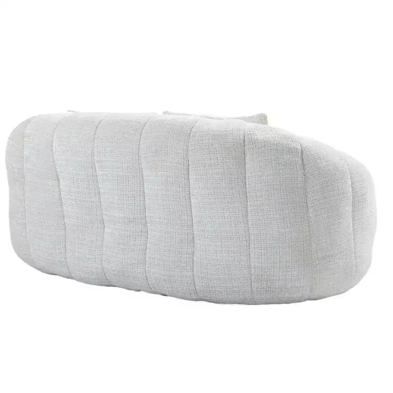 Fauteuil poire dossier haut TUYOHW, canapé de sol durable pour un soutien complet du corps, fauteuil paresseux confortable pour adultes et enfants dans le salon