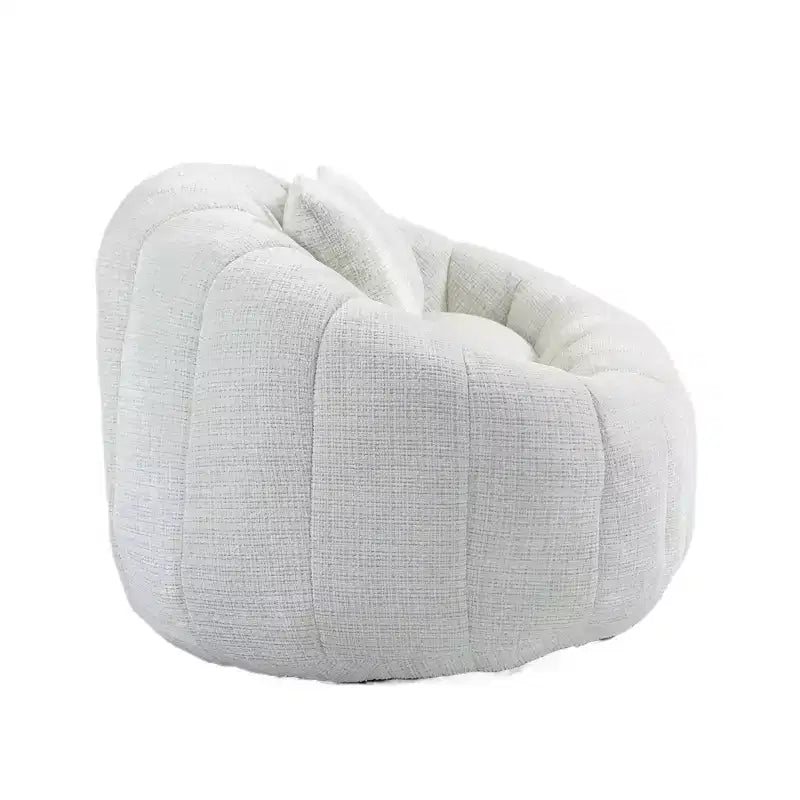 Fauteuil poire dossier haut TUYOHW, canapé de sol durable pour un soutien complet du corps, fauteuil paresseux confortable pour adultes et enfants dans le salon