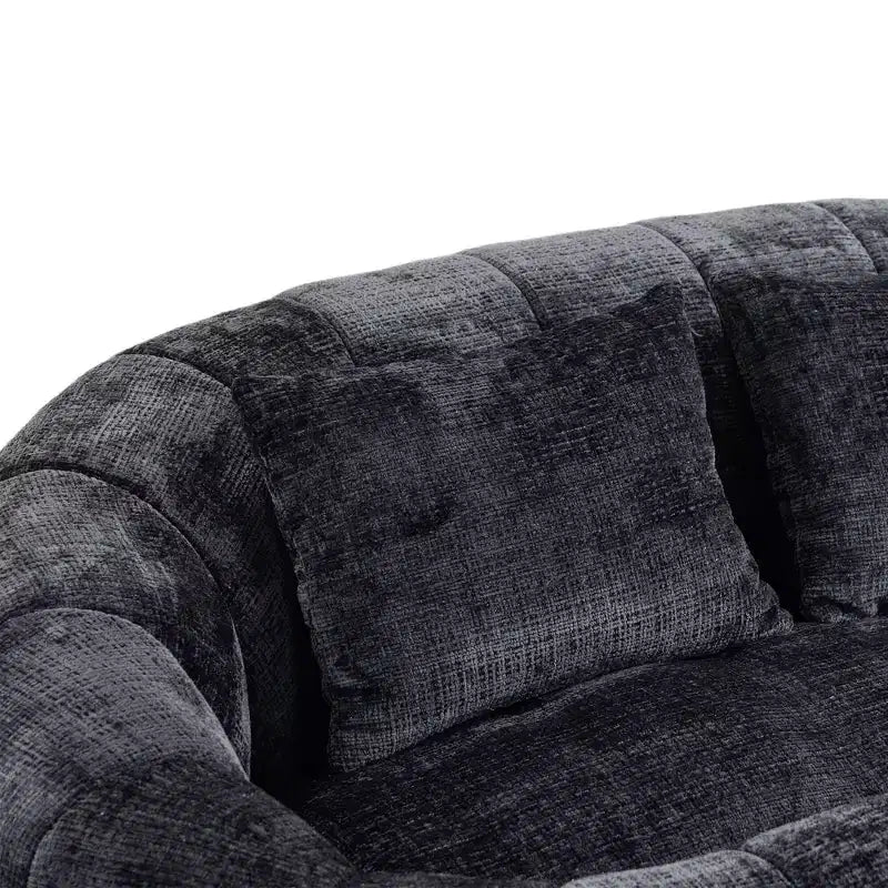 Fauteuil poire dossier haut TUYOHW, canapé de sol durable pour un soutien complet du corps, fauteuil paresseux confortable pour adultes et enfants dans le salon