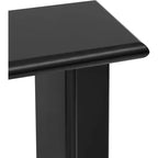 Console étroite en bois, Table d'appoint moderne avec pieds en L, Montage facile, pour Couloir, Derrière le canapé, Salon, Hall d'entrée, Bureau