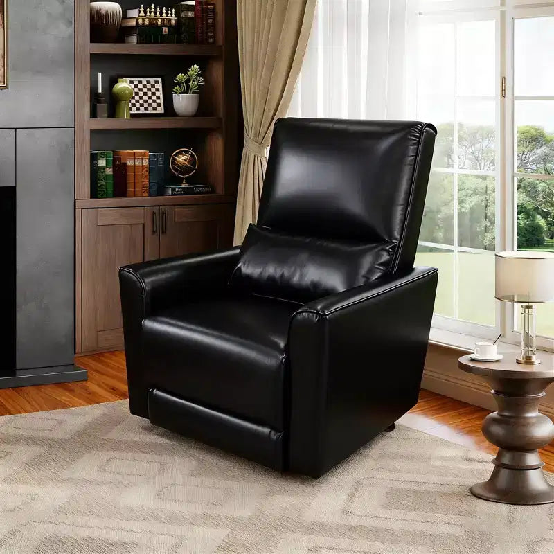 Fauteuil inclinable à bascule pivotant pour chambre de bébé, planeur inclinable, canapé profond avec dossier haut