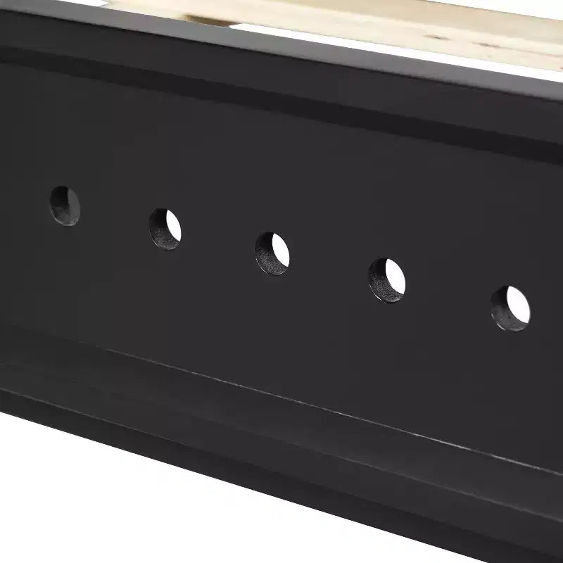 Cadre de lit Queen/King Size, Lit plateforme en bois de pin avec tête de lit, Sommier tapissier non requis - ModernLuxe