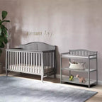 Table à langer pour bébé Child Craft Arch Top, avec matelas résistant à l'eau et sangle de sécurité, kit anti-basculement inclus pour éviter les chutes, finition sécuritaire pour bébé