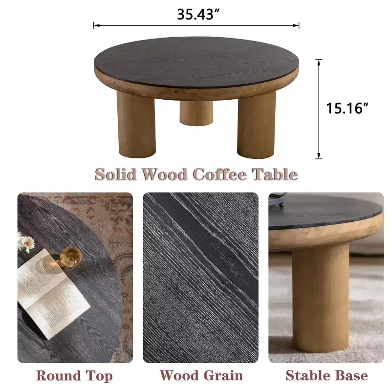 Table basse moderne du milieu du siècle Maxax 35,43