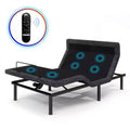 Dyonery Adjustable Bed Base,Adjustable Bed Frame with Pillow-Tilt, Smart APP Control, Massage, Zero Gravity, Anti-Snore, USB Ports