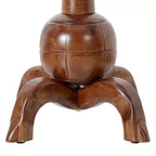 Bekrvio Porte-Manteau sur Pied en Bois Massif, Support à Vêtements avec 8 Crochets en Forme de Branches d'Arbre, Base Sphérique Stable, 72,5 kg