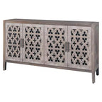 Buffet Bahut Meuble de Rangement de Cuisine, Meuble TV avec Étagère Réglable, Armoire de Rangement pour Cuisine Salle à Manger