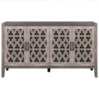 Buffet Bahut Meuble de Rangement de Cuisine, Meuble TV avec Étagère Réglable, Armoire de Rangement pour Cuisine Salle à Manger