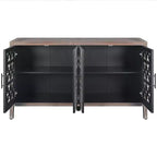 Buffet Bahut Meuble de Rangement de Cuisine, Meuble TV avec Étagère Réglable, Armoire de Rangement pour Cuisine Salle à Manger