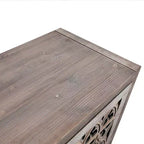 Buffet Bahut Meuble de Rangement de Cuisine, Meuble TV avec Étagère Réglable, Armoire de Rangement pour Cuisine Salle à Manger