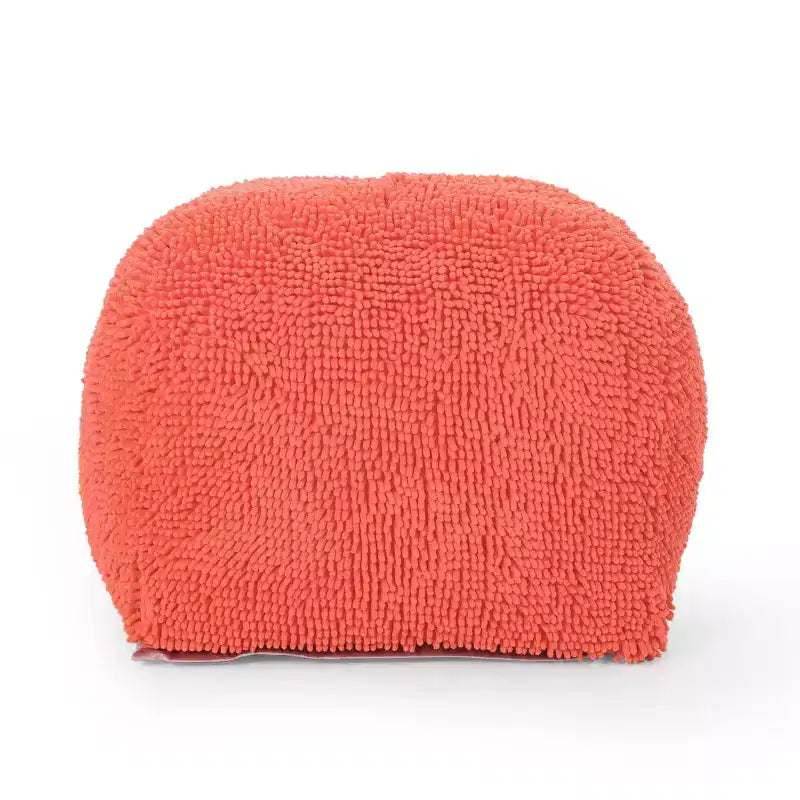 TUYOHW Pouf carré moderne avec revêtement en chenille colorée, pouf spongieux avec texture confortable, marchepied moelleux pour salon, chambre