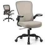 Chaise de Bureau Ergonomique KERDOM, Soutien Lombaire Réglable, Tissu en Maille Respirant, Durable et Fiable