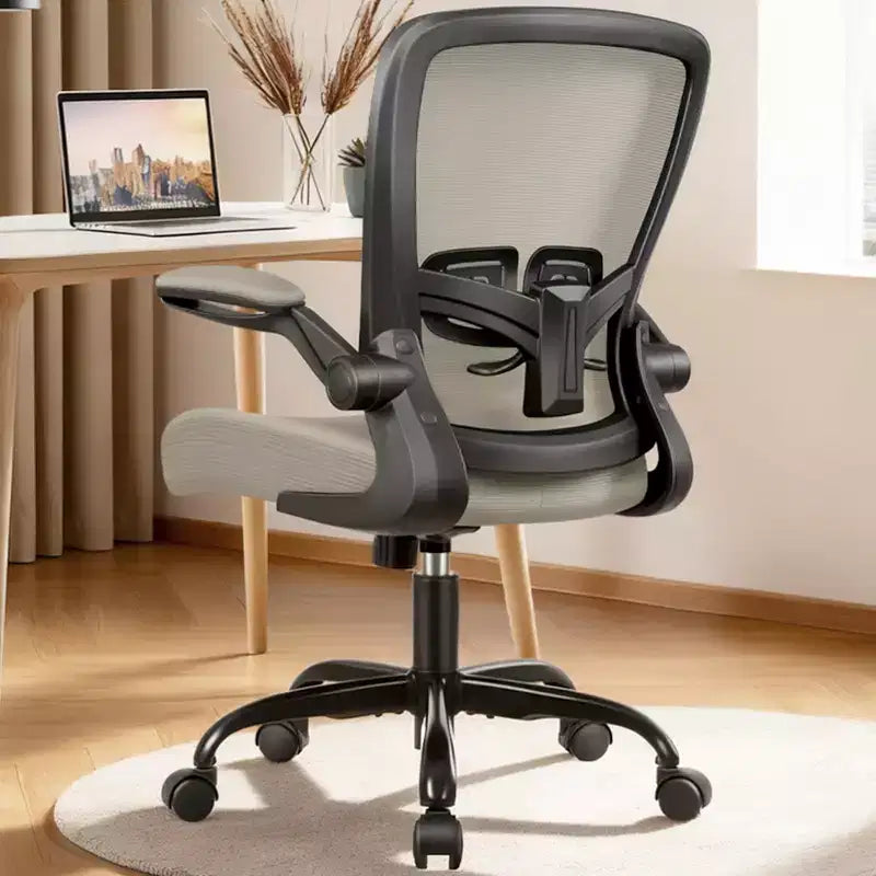Chaise de Bureau Ergonomique KERDOM, Soutien Lombaire Réglable, Tissu en Maille Respirant, Durable et Fiable