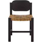Aristedes Dining Chair - DCH1212 - Banana Natural/Black - Safavieh