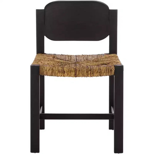 Aristedes Dining Chair - DCH1212 - Banana Natural/Black - Safavieh