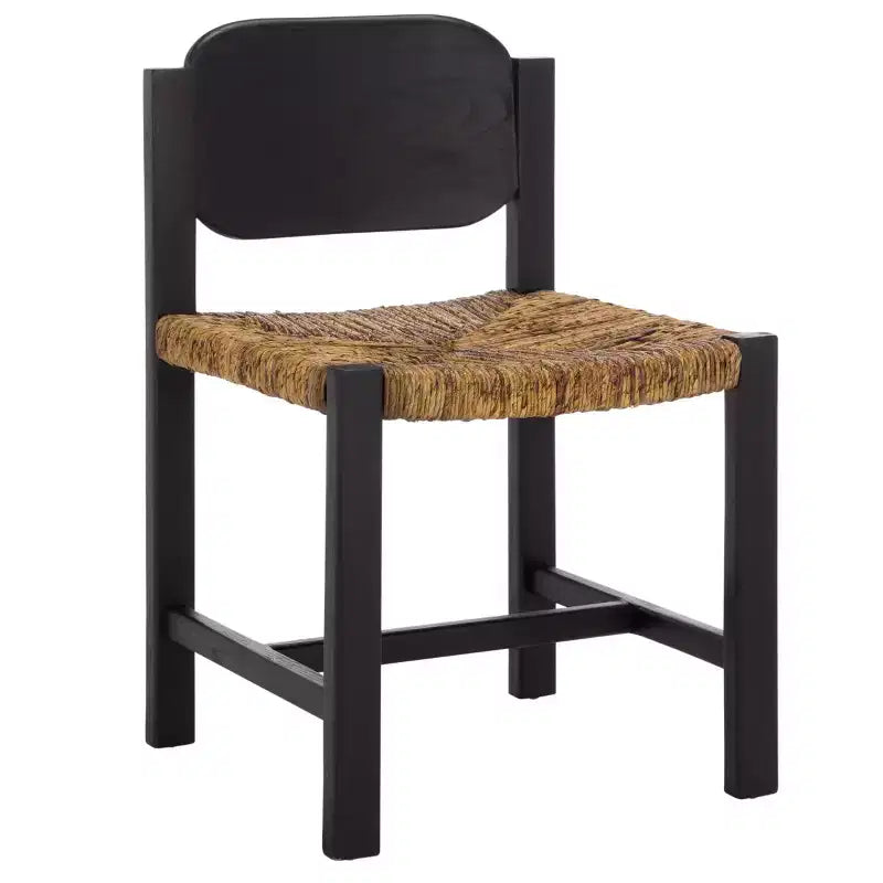 Chaise de salle à manger Aristedes - DCH1212 - Banane Naturelle/Noire - Safavieh