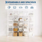 Étagère de rangement en fil métallique, Rangement modulable à 12 cubes pour placard, Unités d'étagères modulaires, Étagères de rangement pour chambre, bureau, salon