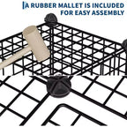 Étagère de rangement en fil métallique, Rangement modulable à 12 cubes pour placard, Unités d'étagères modulaires, Étagères de rangement pour chambre, bureau, salon