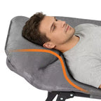 COZONY 79 Lit de camping pliant pour adultes avec coussin et oreiller, lit de couchage portable robuste pour usage intérieur et extérieur
