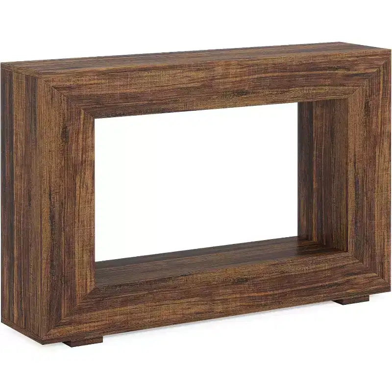 Tribesigns 47-Inch Farmhouse Console Table with Storage, Industrial Entryway Accent Table for Living Room, Hallway, Entrance