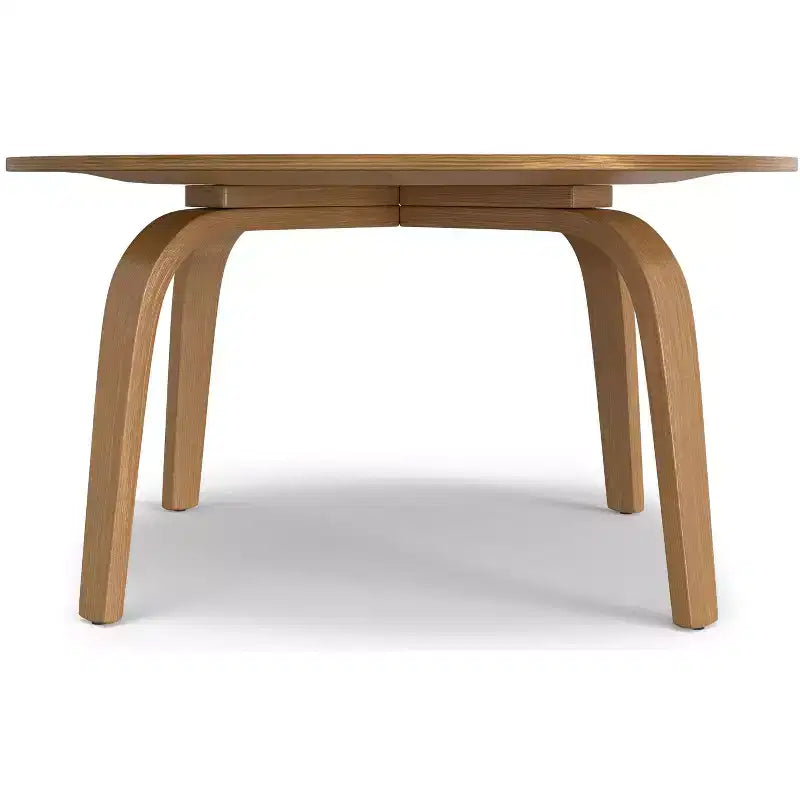Table basse ronde contemporaine Willie de 34 po de largeur