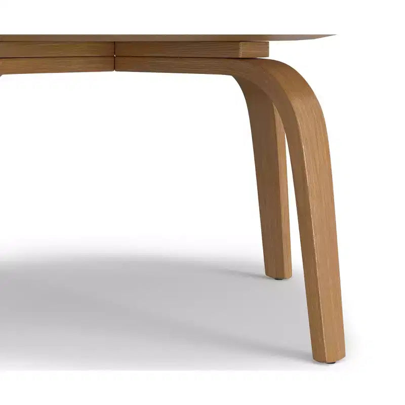 Table basse ronde contemporaine Willie de 34 po de largeur