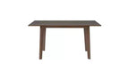 TUYOHW 60 Table de cuisine rectangulaire pour 4, table à manger minimaliste avec cadre en bois massif, table polyvalente pour salle à manger, salon, capacité de 204 kg