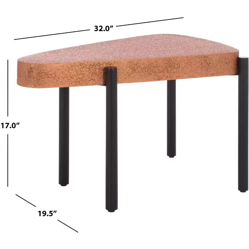 Table d'appoint Sado - ACC3241 - Marron/Noir - Safavieh