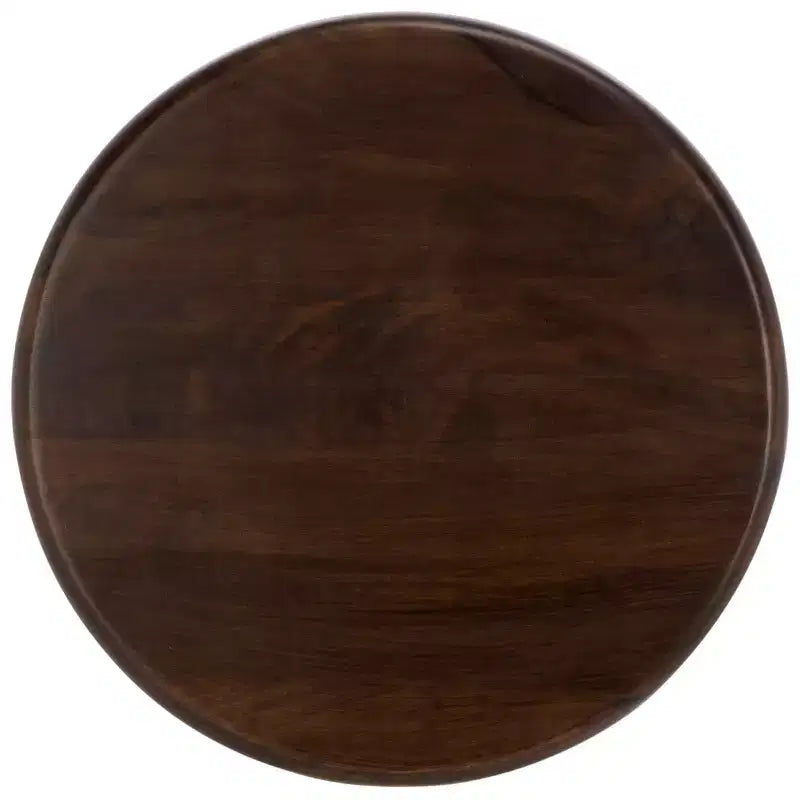 Table d'appoint ronde Lobone - ACC3265 - Marron foncé - Safavieh