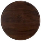 Table d'appoint ronde Lobone - ACC3265 - Marron foncé - Safavieh