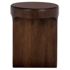 Table d'appoint ronde Lobone - ACC3265 - Marron foncé - Safavieh