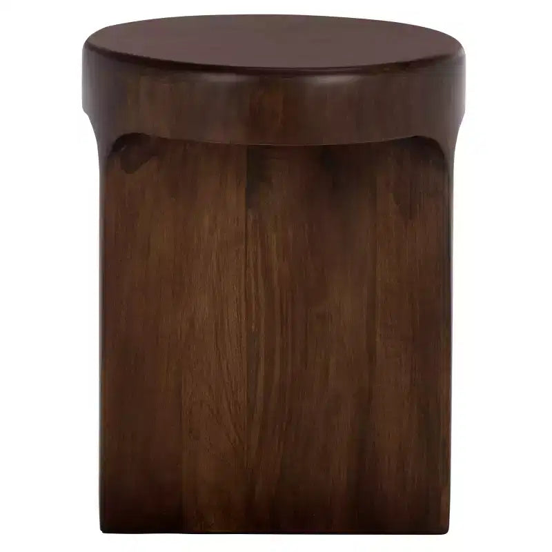 Table d'appoint ronde Lobone - ACC3265 - Marron foncé - Safavieh