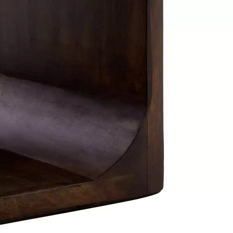 Table d'appoint ronde Lobone - ACC3265 - Marron foncé - Safavieh