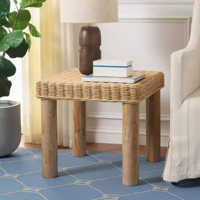 Table d'appoint Shazza Weaved - ACC6510 - Naturel - Safavieh