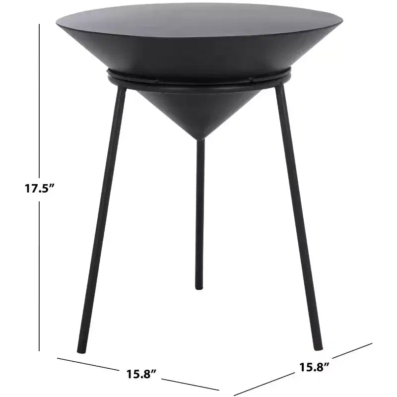 Table d'appoint Apuline - ACC5513 - Noir - Safavieh