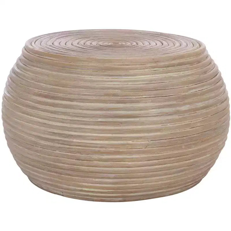 Hilario Round Accent Table - ACC6511 - Grey White Wash - Safavieh