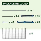 Étagères de serre pour plantes à 4 niveaux, lot de 2, support de présentation en métal, portable, antirouille pour usage intérieur et extérieur, balcon, jardin