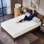 EHMKNP 8 inch Twin/Twin XL/Full/Queen Sizes Mattress for Adult Teenager Single, Cooling Memory Foam Mattress,Removable Washable Cover, Medium Firm