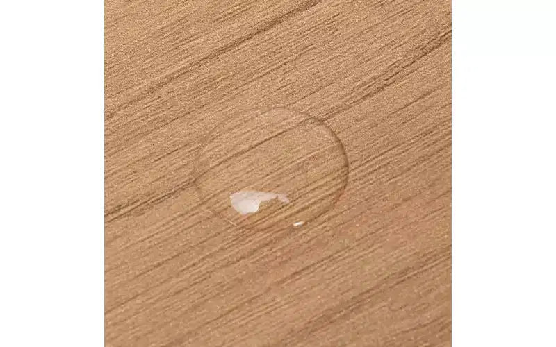 JVNOXK Coiffeuse double en rotin de 51 pouces avec six tiroirs, commode à cinq tiroirs, commode de style moderne, panneau arrière fixe, finition ton bois