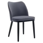 Lot de 2 chaises de salle à manger rembourrées - Assise et dossier rembourrés, pieds en bois, capacité de 136 kg, chaises pour salle à manger, cuisine, restaurant, café