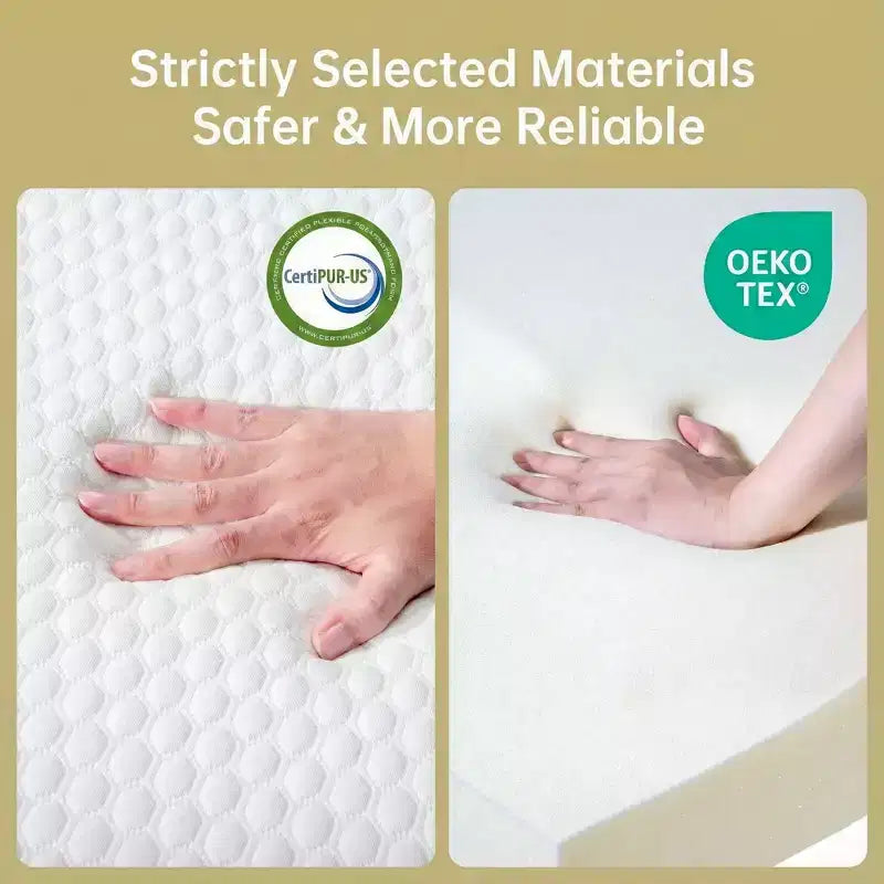 EHMKNP Matelas en mousse à mémoire de forme 6 pouces, tailles jumeau/jumeau XL/double pour adulte/adolescent/simple, rafraîchissant, housse amovible et lavable, fermeté moyenne