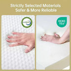 EHMKNP Matelas en mousse à mémoire de forme 6 pouces, tailles jumeau/jumeau XL/double pour adulte/adolescent/simple, rafraîchissant, housse amovible et lavable, fermeté moyenne