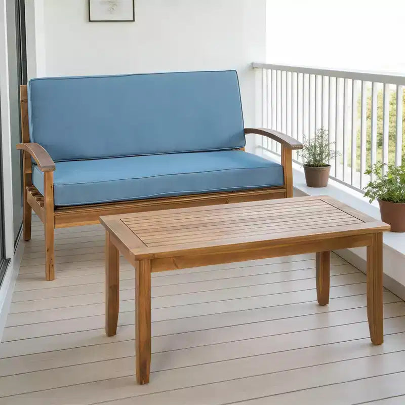 CAUSEUSE PEYTON + TABLE BASSE