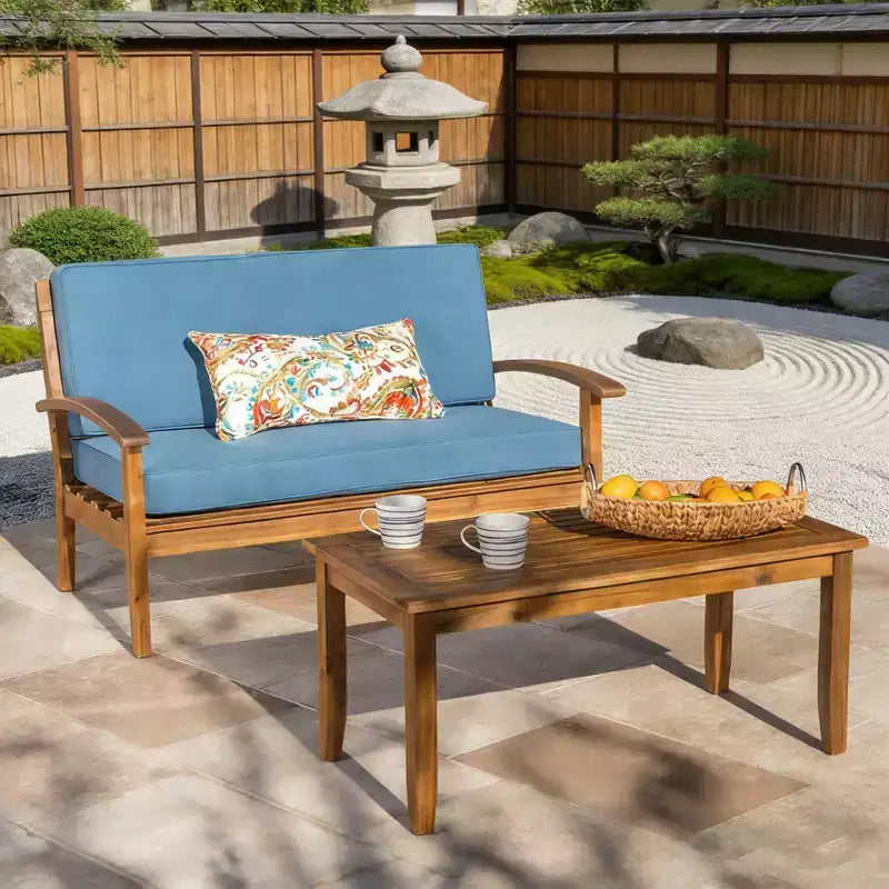 CAUSEUSE PEYTON + TABLE BASSE