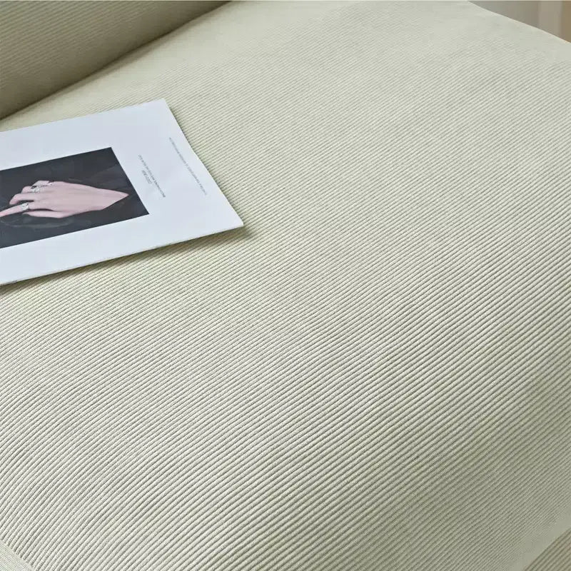 EHMKNP Canapé-lit pliant en velours côtelé 3-en-1 avec mousse haute densité